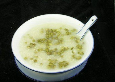 绿豆粳米粥