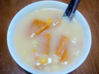 南瓜玉米粥