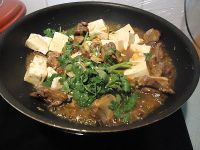排骨烩豆腐的做法