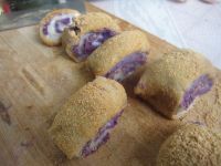 紫薯馅凉糕怎么做