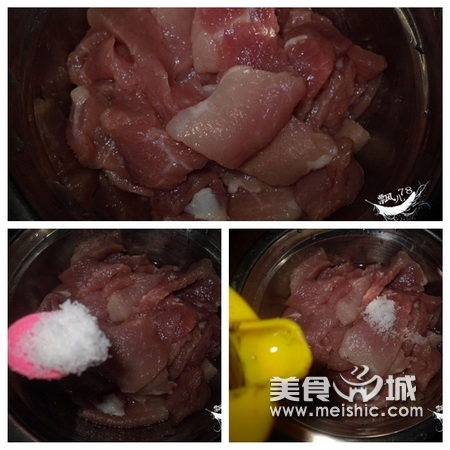 姜葱瘦肉粥步骤1-3