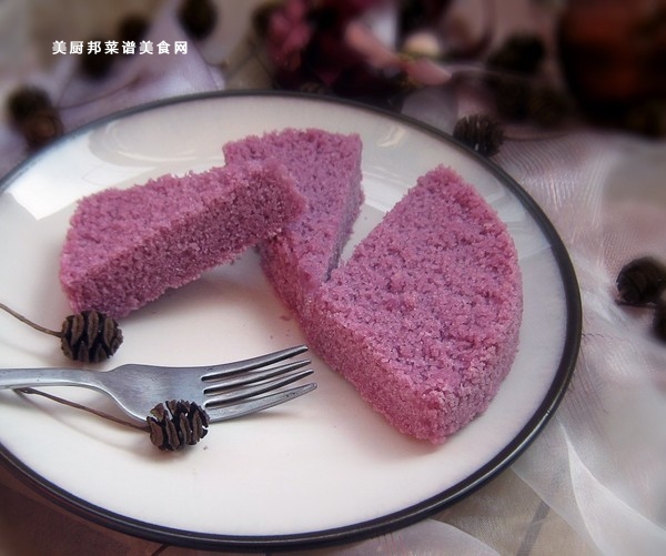 紫薯松糕的制作方法，紫薯松糕的做法大全