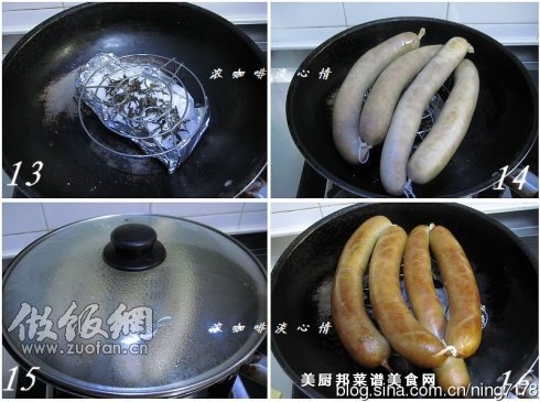 烤箱烤台湾香肠的做法