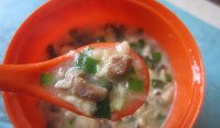 家常韭菜肉丁疙瘩汤的做法
