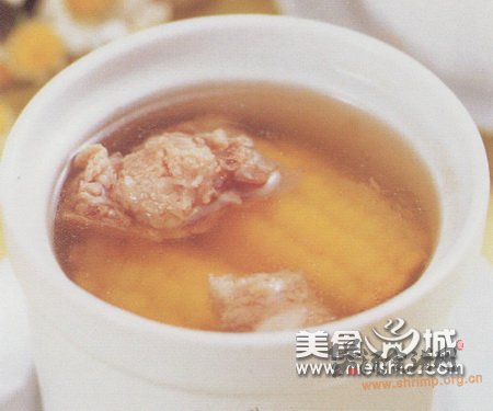 (1)玉米龙骨汤的做法