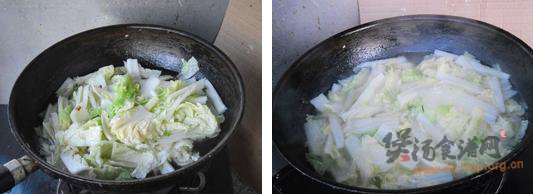 大白菜炖豆腐的做法