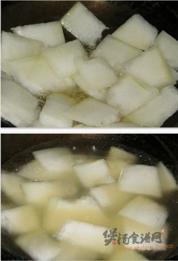 烤鸭冬瓜汤的做法