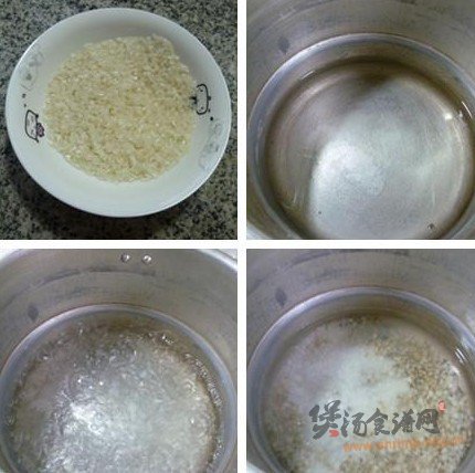 黑芝麻薏米仁大米粥的做法