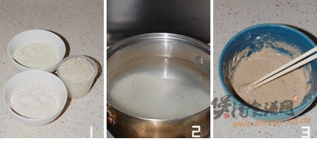 元麦粥绿豆粥的做法