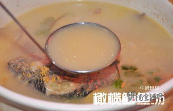 橄榄鲫鱼汤的做法