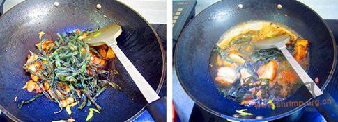 干豆角炖粉条五花肉的做法