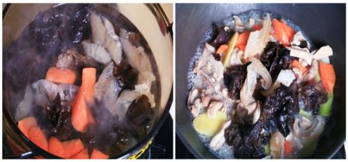 木耳海参猪肚汤的做法