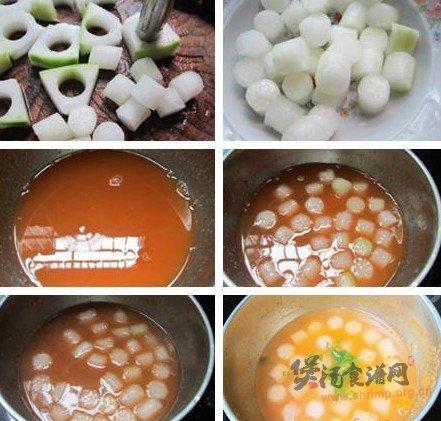 胡萝卜冬瓜汤的做法