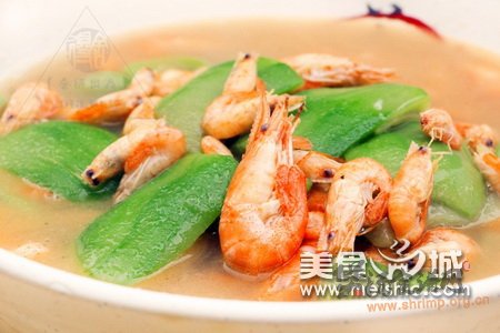 河虾煮丝瓜的做法