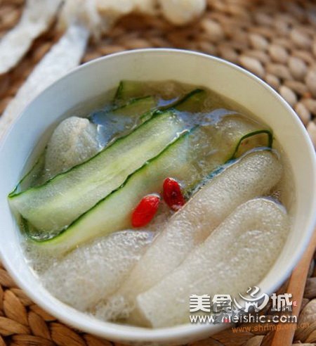 青瓜竹荪汤的做法