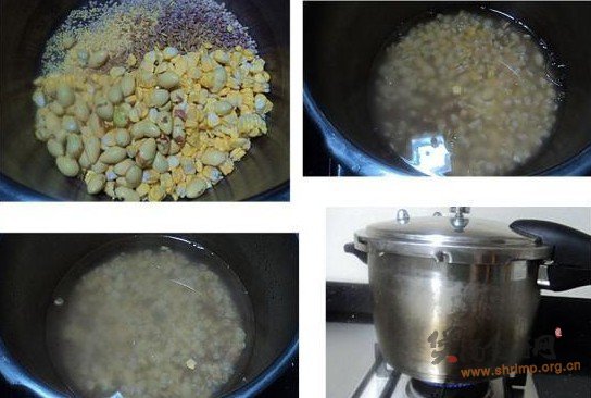 白果玉米杂粮粥的做法