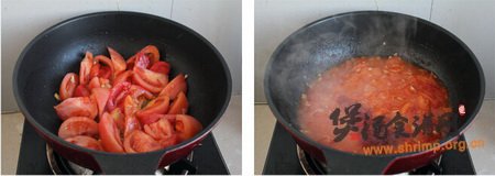番茄鲜虾土豆汤的做法