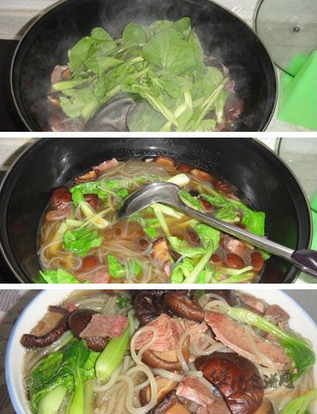 牛肉粉丝汤的做法