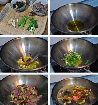 野山菌驴杂汤的做法