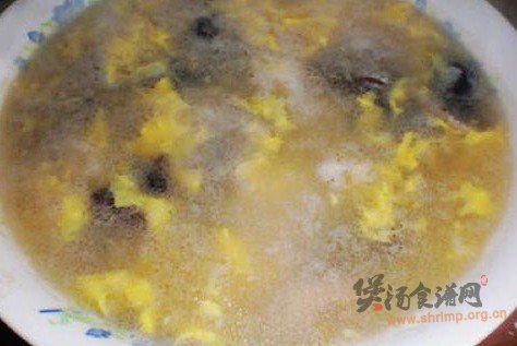 木耳肉片蛋汤的做法