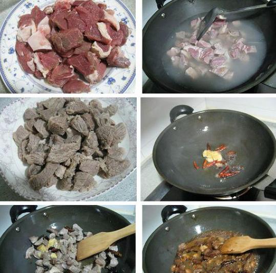 乱炖牛肉锅的做法