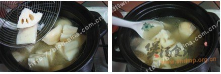 棒骨藕汤的做法
