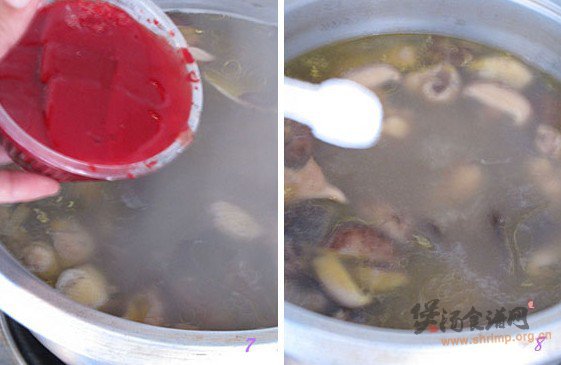 香菇木耳鸡汤的做法