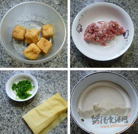 油豆腐面结汤的做法