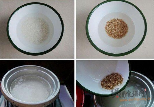荔枝米荞粥的做法