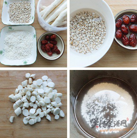 山药薏米粥的做法