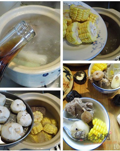 马蹄玉米大骨汤的做法