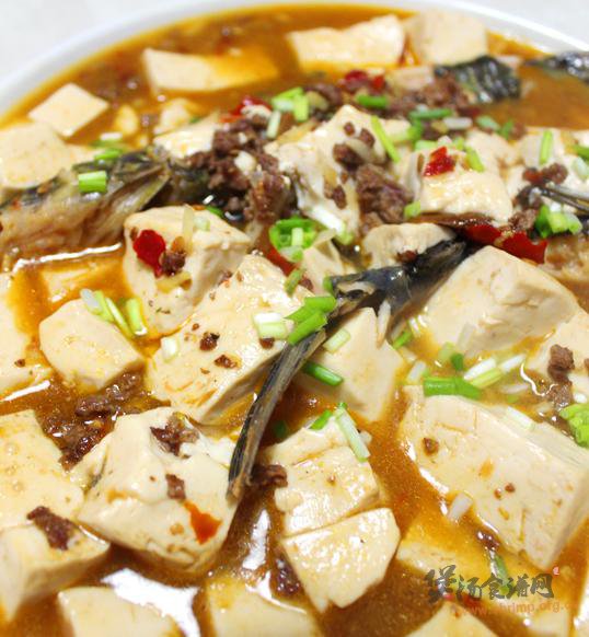 麻婆豆腐炖黄辣丁的做法