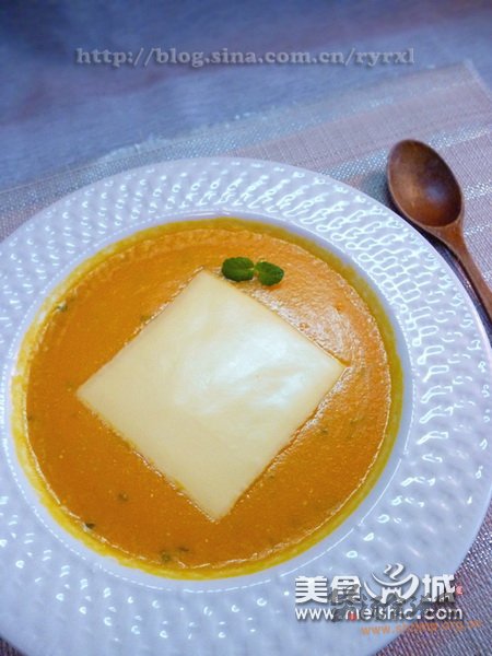 乳酪胡萝卜浓汤的做法
