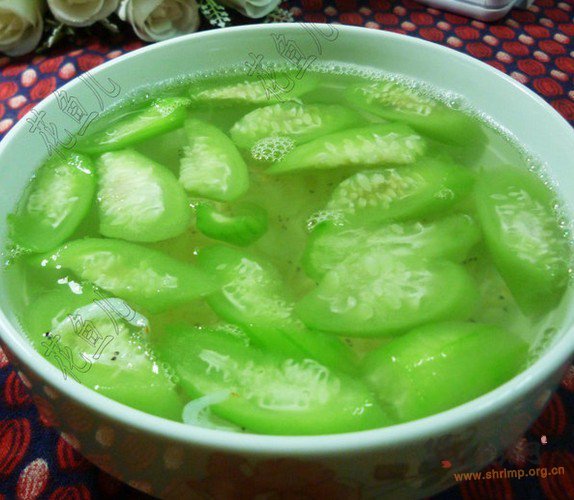 虾皮丝瓜汤的做法