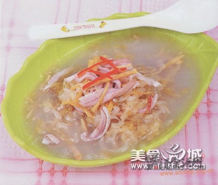 酸菜腐竹猪肚汤的做法