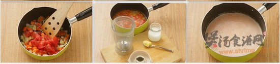 (1)奶油番茄汤的做法