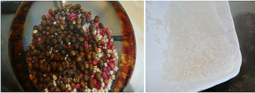 山药豆薏米红豆粥的做法
