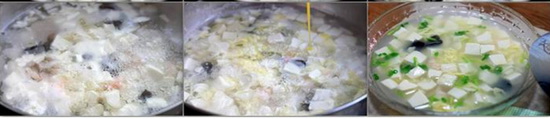 鲜虾翡翠白玉汤的做法