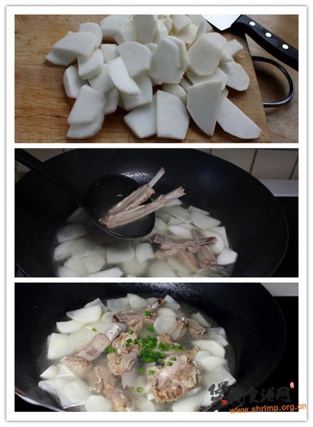 黄芪羊排汤的做法