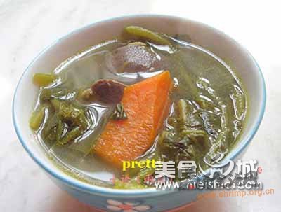 (图)洋菜鸭肾汤的做法