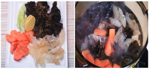木耳海参猪肚汤的做法