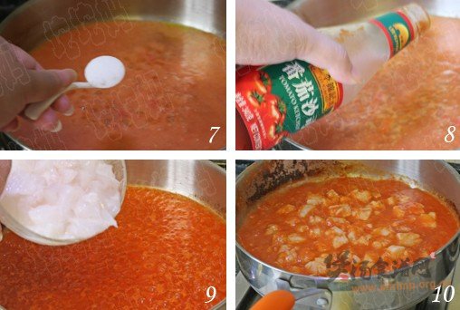 番茄鳕鱼浓汤的做法