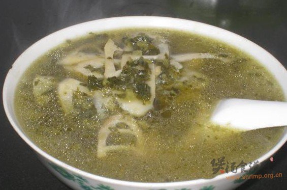 春笋咸菜汤的做法
