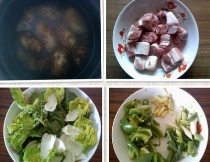 芋艿猪肉煲的做法