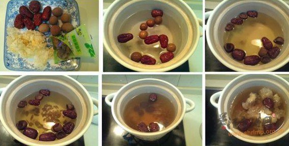 红枣桂圆汤的做法