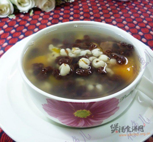 红小豆薏米仁红薯甜汤的做法