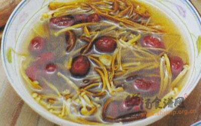 红枣菇汤的做法