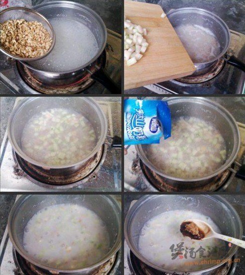 西瓜燕麦奶糖粥的做法