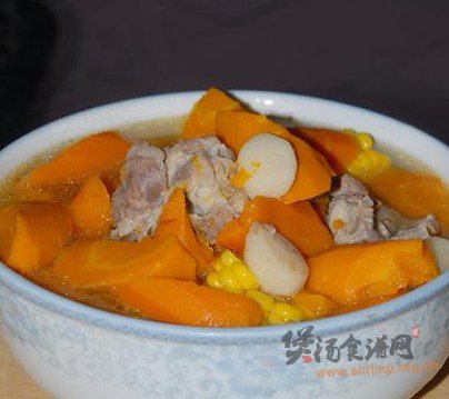 胡萝卜玉米马蹄汤的做法