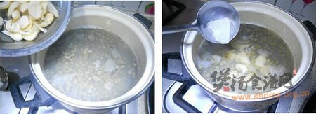 (图)绿豆百合汤的做法